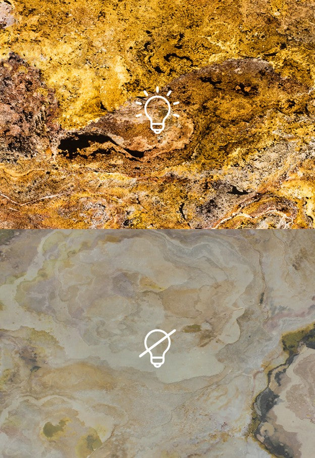 Feuille de pierre translucide SC-T01 — Design by Stone Creation