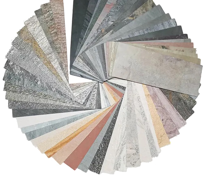 Nuancier feuille de pierre – Collection Classic A4 - Shop Stone Creation