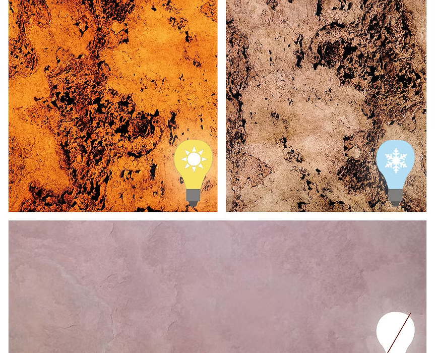 Feuille de pierre SC-T01 — Terra Rosso - Shop Stone Creation