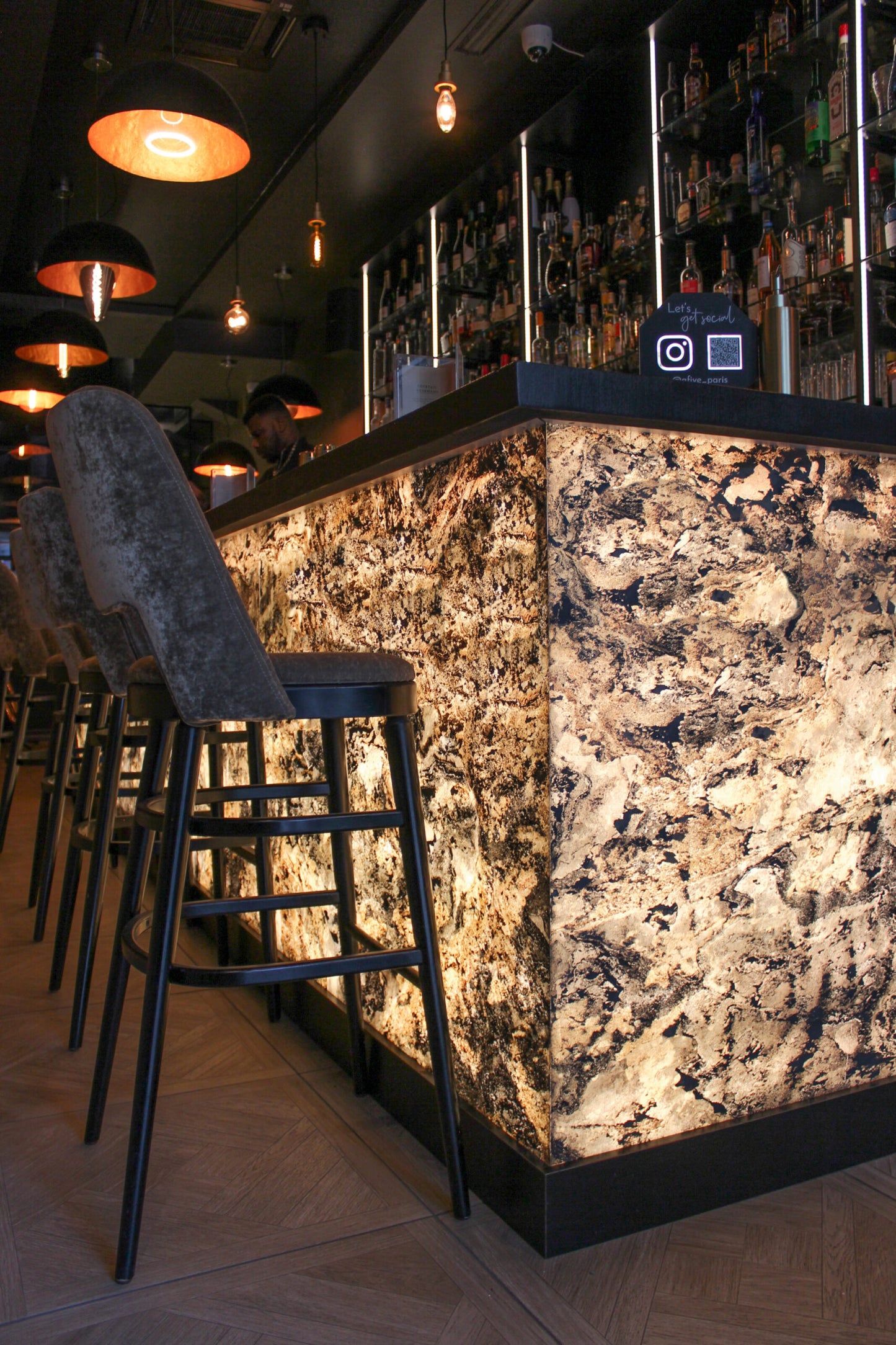 Feuille de pierre translucide SC-T02 — Design by Stone Creation