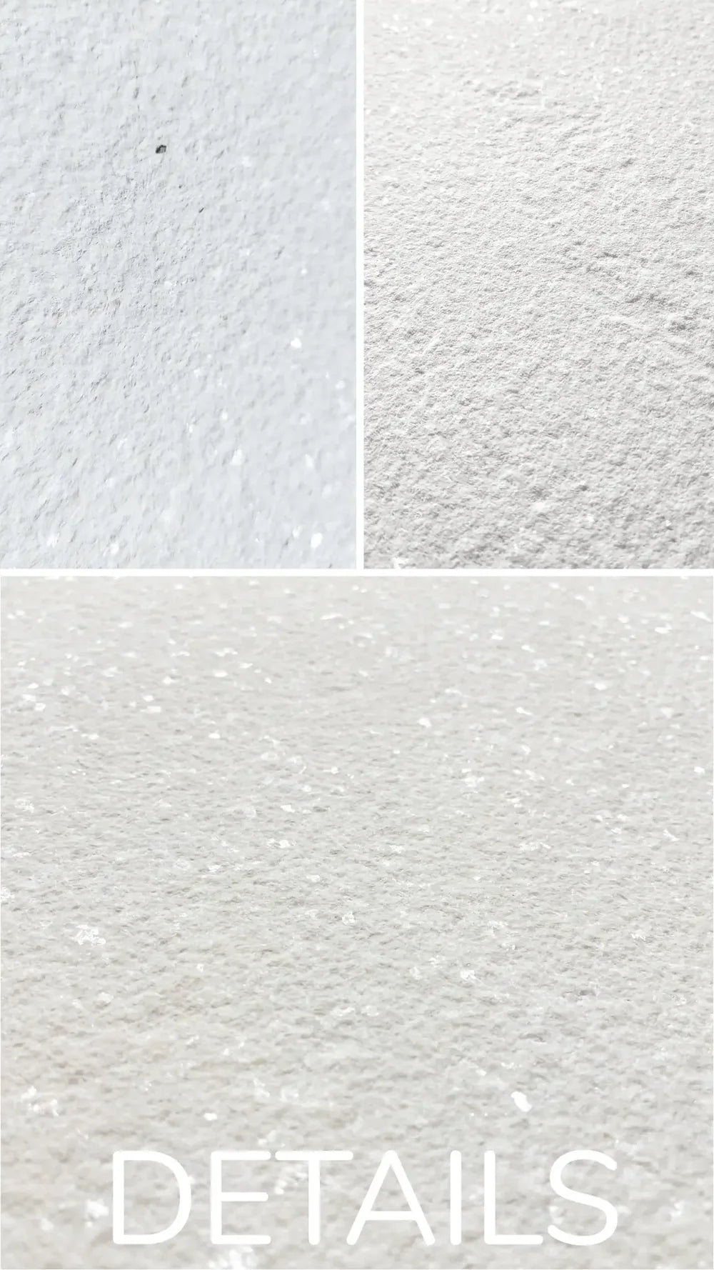 Feuille de pierre SC-12 — White Sparkle - Shop Stone Creation
