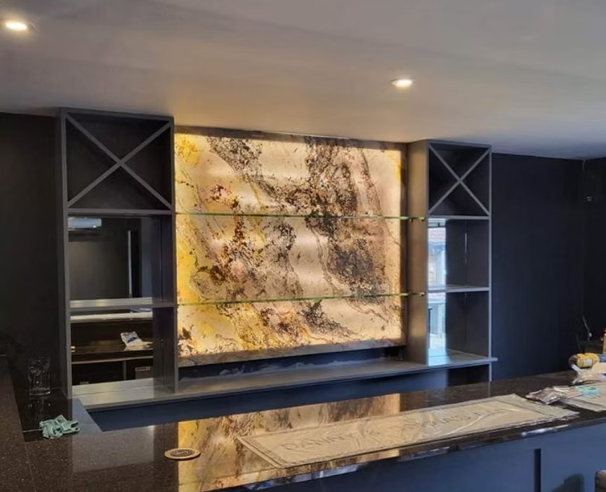 Feuille de pierre SC-T08 — Blanco