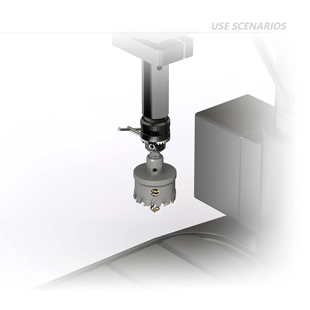 Coffret 6 Scies-Cloches TCT Carbure – Métal, Inox, Acier & Aluminium – Ø 16 à 32 mm - Shop Stone Creation
