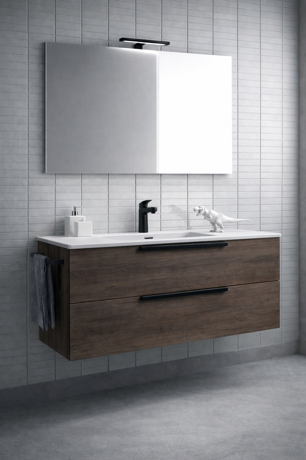 Meuble vasque suspendu – Collection Design Urban Metro