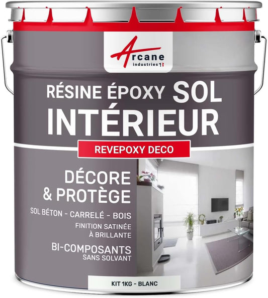 Résine Époxy Sol Intérieur Professionnelle – Haute Résistance – Béton, Carrelage & Bois - Shop Stone Creation