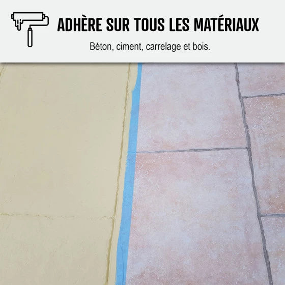 Peinture Professionnelle Polyuréthane Bi-Composant Sol Extérieur – Béton, Ciment & Carrelage – Haute Résistance - Shop Stone Creation