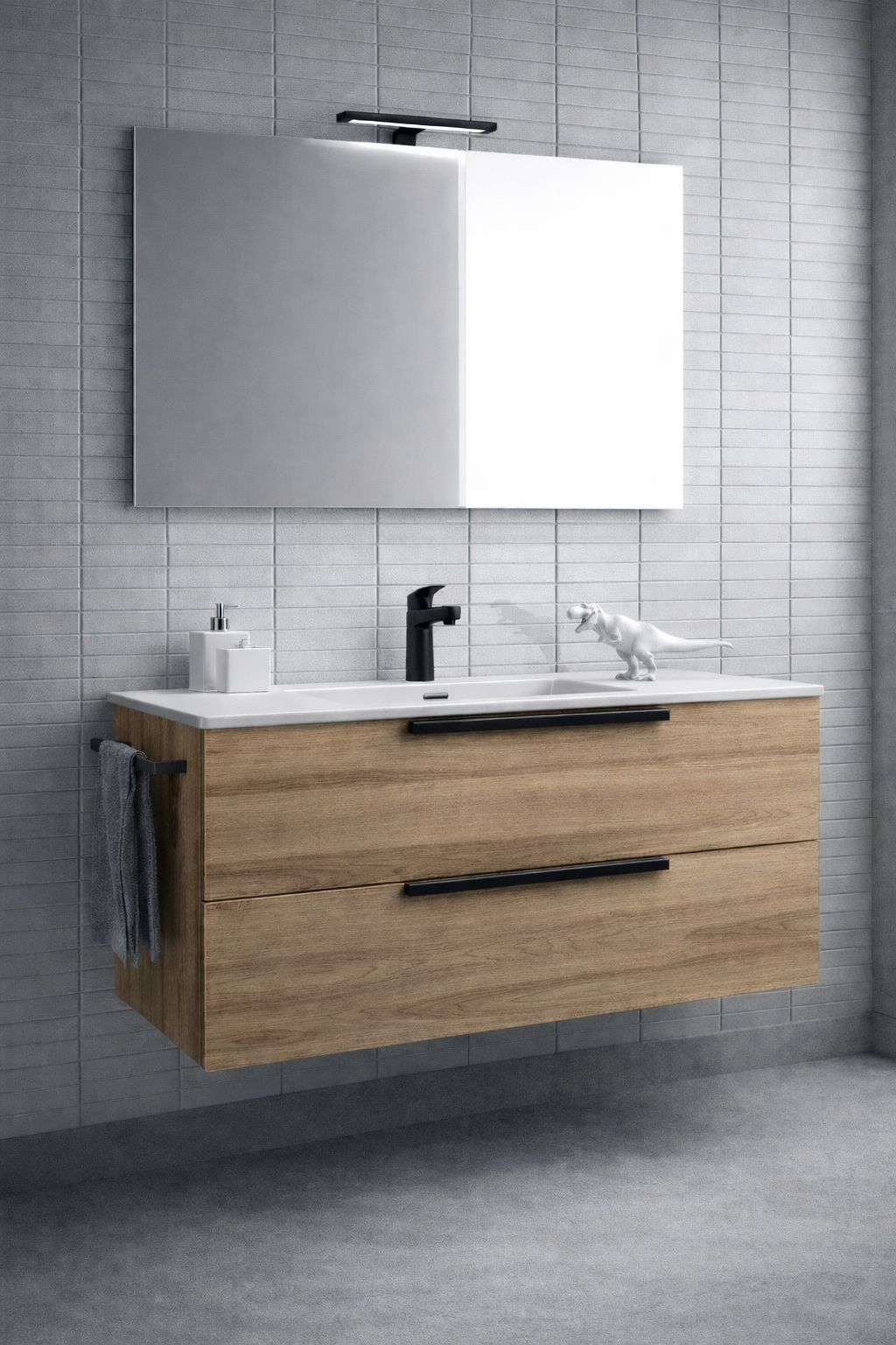 Meuble vasque suspendu – Collection Design Urban Metro