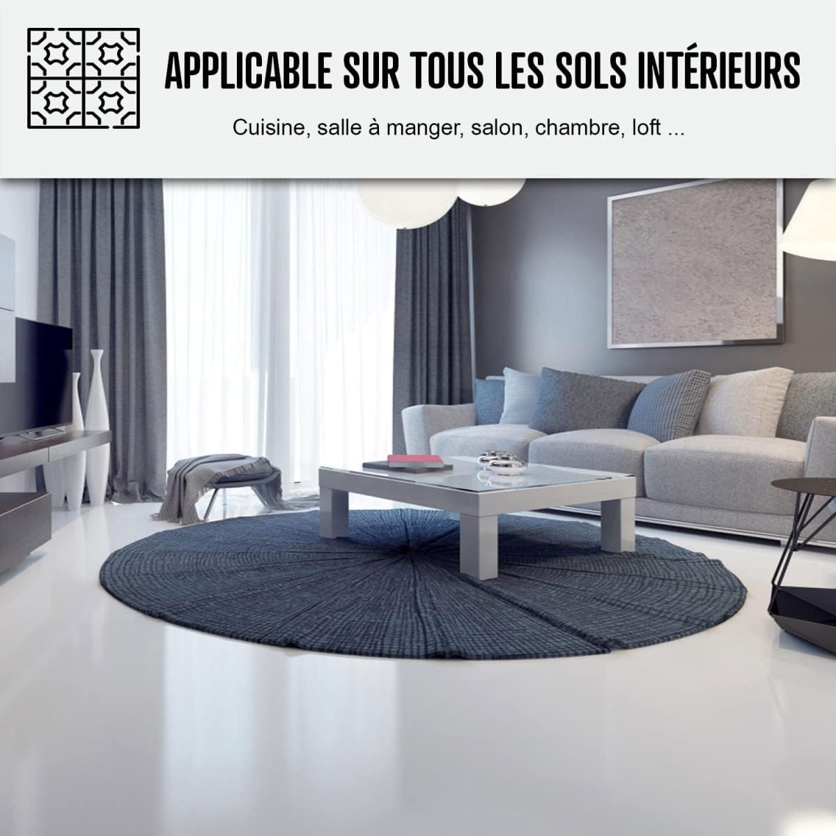 Résine Époxy Sol Intérieur Professionnelle – Haute Résistance – Béton, Carrelage & Bois - Shop Stone Creation