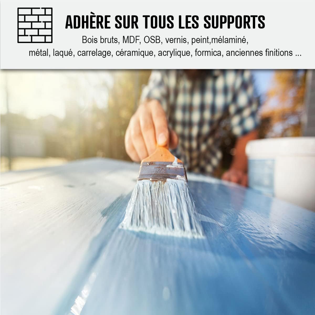Peinture meuble cuisine & salle de bain – Époxy bi-composant – Résiste jusqu'à 110°C