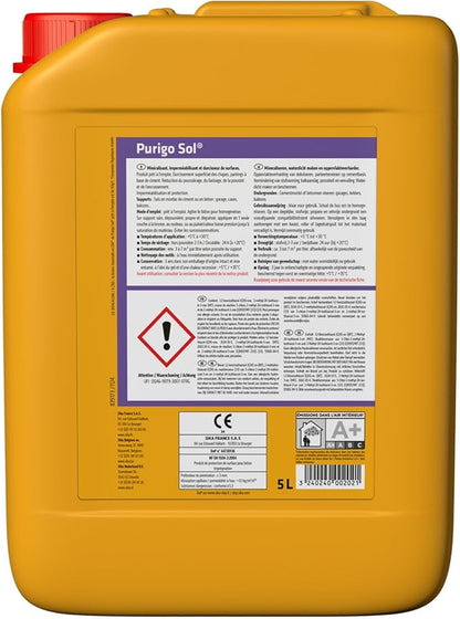 SIKA Purigo Sol – Durcisseur béton & anti-poussière – Intérieur / Extérieur – 5L - Shop Stone Creation