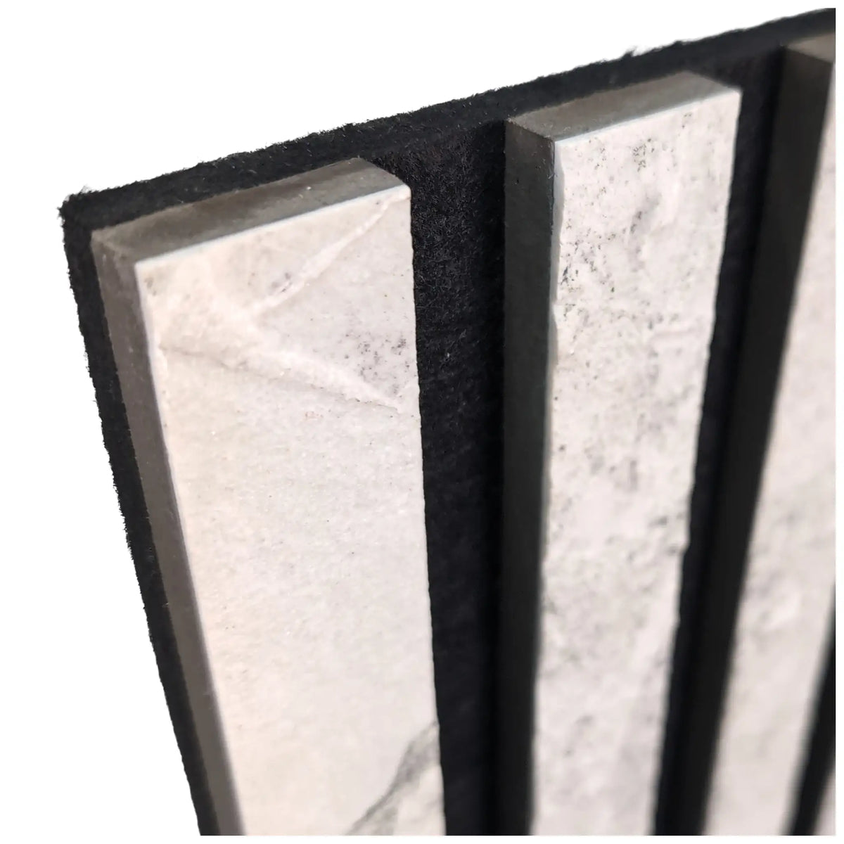 Panneau Acoustique en Pierre Naturelle Pebble Beach – Marbre Multicolore & Design Premium - Shop Stone Creation