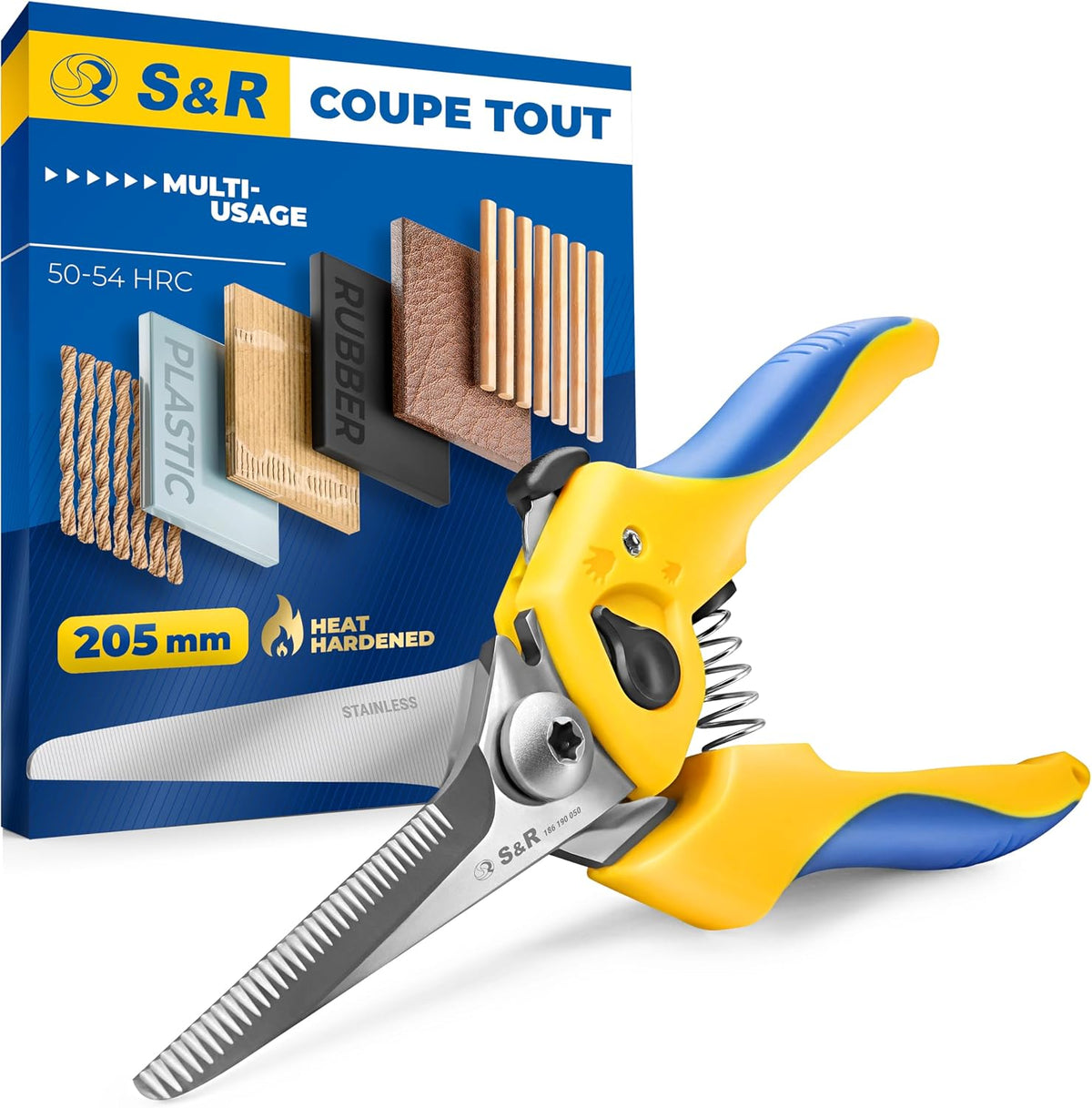 Ciseaux Coupe-Tout Multifonction – 3 Lames au Choix – Bricolage & Chantier - Shop Stone Creation