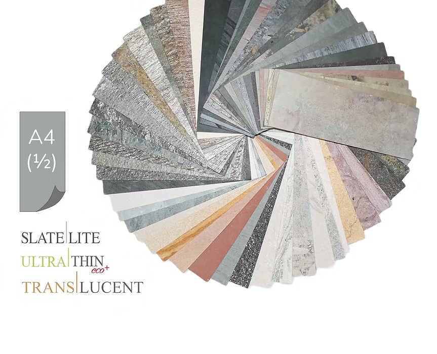 Nuancier feuille de pierre – Collection Classic A4 - Shop Stone Creation