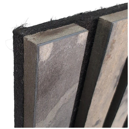 Panneau Acoustique en Pierre Naturelle Rustique – Ardoise Multicolore & Design Premium - Shop Stone Creation