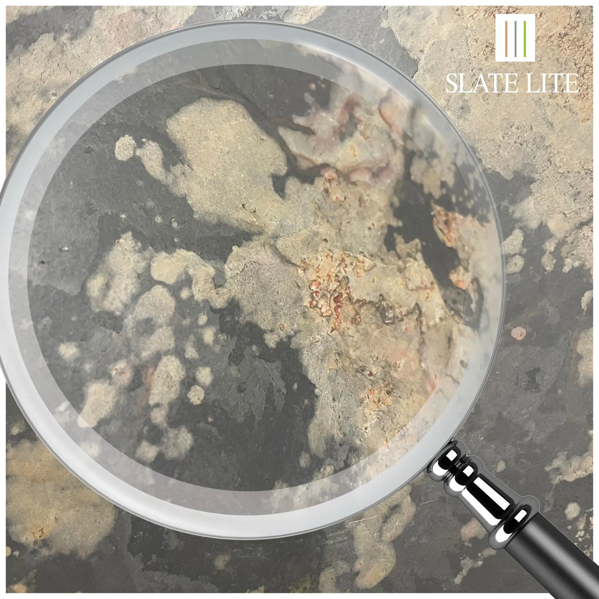 Panneau Acoustique en Pierre Naturelle Rustique – Ardoise Multicolore & Design Premium - Shop Stone Creation