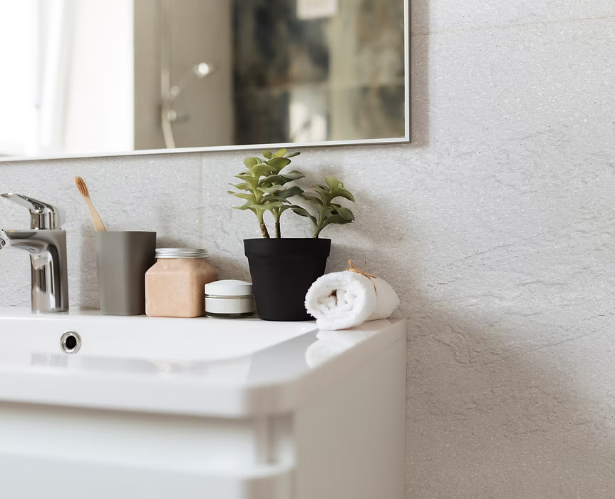 Feuille de pierre SC-12 — White Sparkle