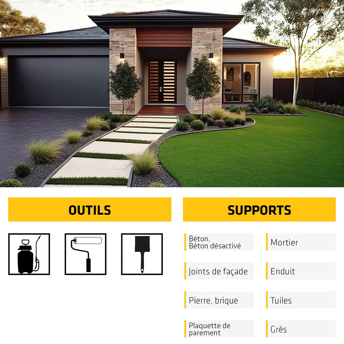 Sikagard-225 Conservado – Hydrofuge Façade & Toiture – Protection Imperméabilisante – 5 L - Shop Stone Creation
