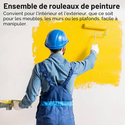 Kit de Peinture Complet 20 Pièces – Rouleaux 23 & 10 cm + Perche Télescopique 1,5 m - Shop Stone Creation
