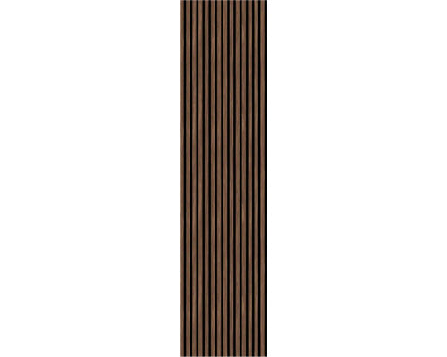 Panneau Acoustique Bois Noyer – Tasseaux Muraux Brun Noisette & Design Moderne - Shop Stone Creation