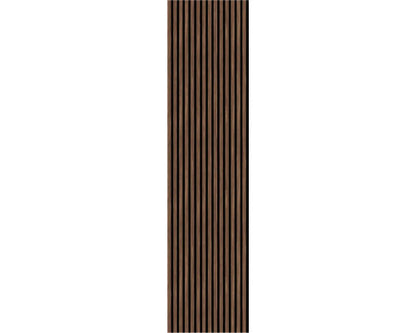 Panneau Acoustique Bois Noyer – Tasseaux Muraux Brun Noisette & Design Moderne - Shop Stone Creation