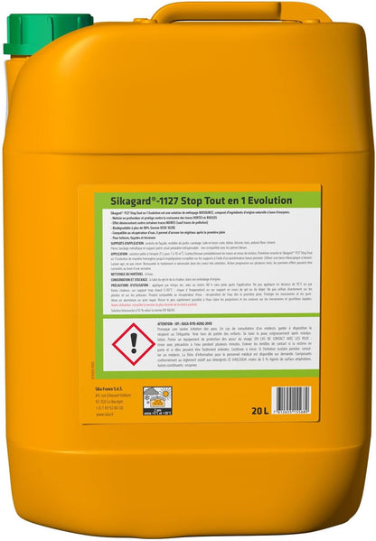 Sikagard-1127 Stop Tout en 1 Evolution – Nettoyant Extérieur Enzymatique – 5 L / 20 L - Shop Stone Creation