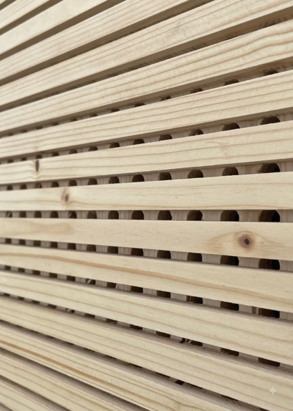 Panneau Acoustique Bois Ignifugé AcoustiFire Wood Pro – Anti-Feu B-s1,d0 & Haute Performance Acoustique - Shop Stone Creation