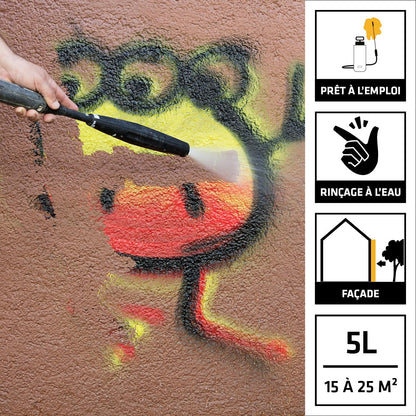Sikagard-170 – Nettoyant Antigraffitis Professionnel à Action Rapide – 5 L - Shop Stone Creation