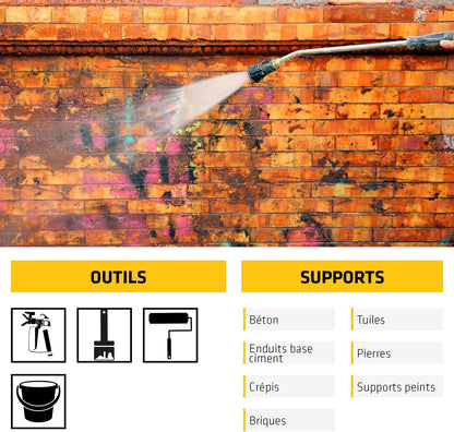 Sikagard-170 – Nettoyant Antigraffitis Professionnel à Action Rapide – 5 L - Shop Stone Creation