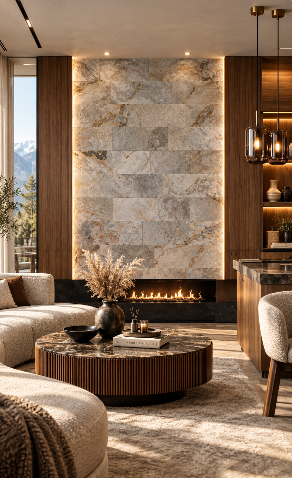 Feuille de Pierre Naturelle Autocollante Blanco – Mur, Sol & Meuble – 30 × 60 cm – Pack 1,08 m² - Shop Stone Creation