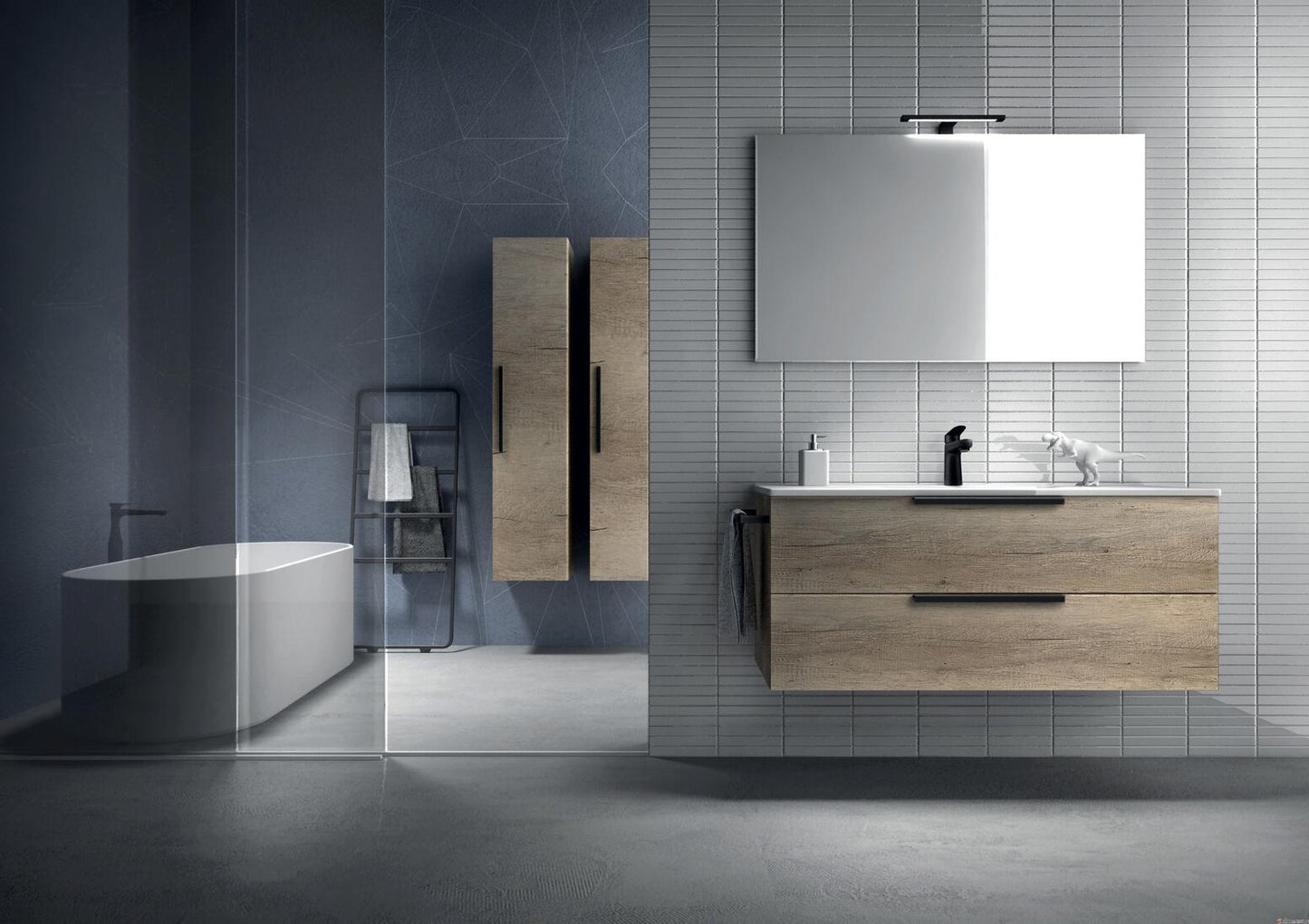 Meuble vasque suspendu – Collection Design Urban Metro