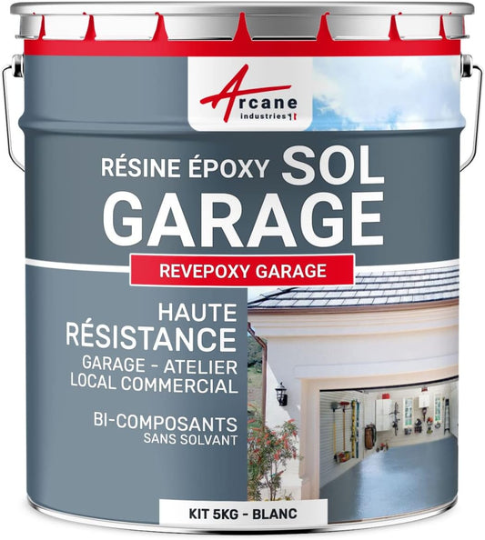 Résine Époxy Professionnelle pour Sol Garage & Atelier – Haute Résistance - Shop Stone Creation