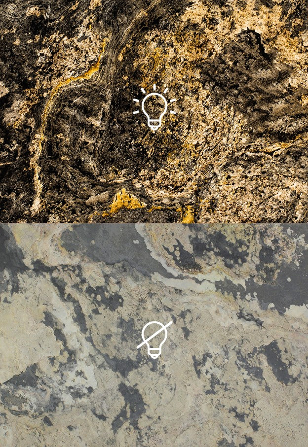 Feuille de pierre translucide SC-T02 — Design by Stone Creation