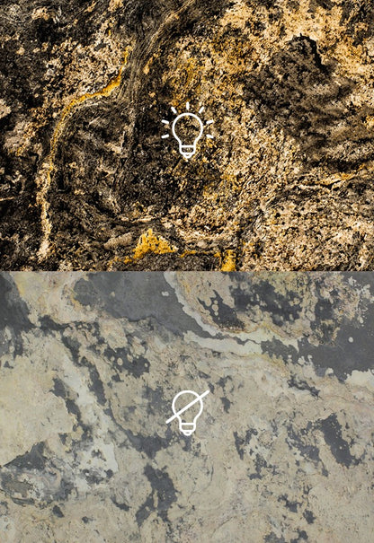 Feuille de pierre translucide SC-T02 — Design by Stone Creation