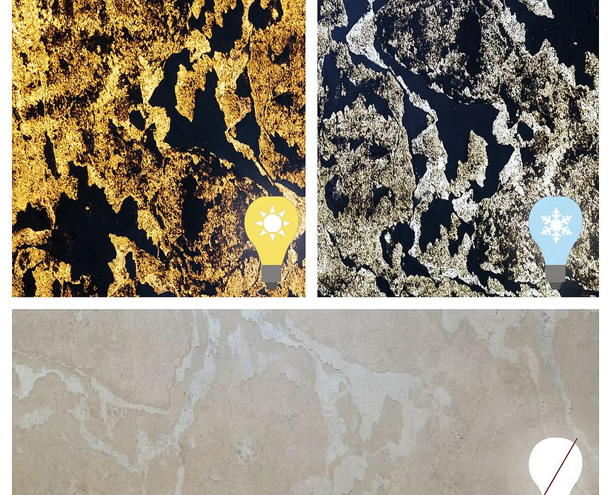 Feuille de pierre SC-T02 — Tan - Shop Stone Creation