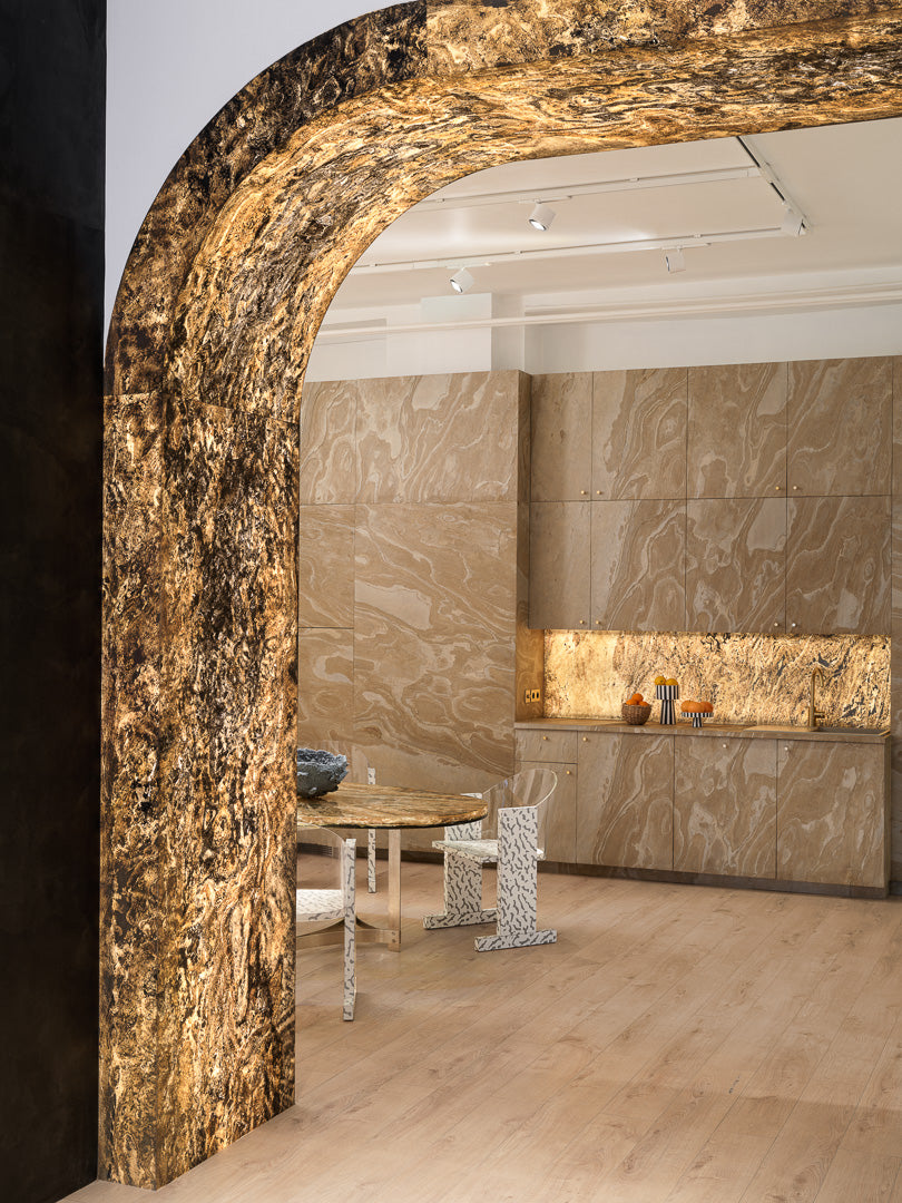 Feuille de pierre translucide SC-T02 — Design by Stone Creation