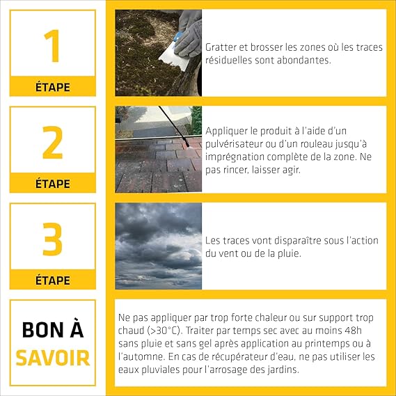 Sikagard 127 Stop Tout en 1 – Traitement Algicide & Fongicide