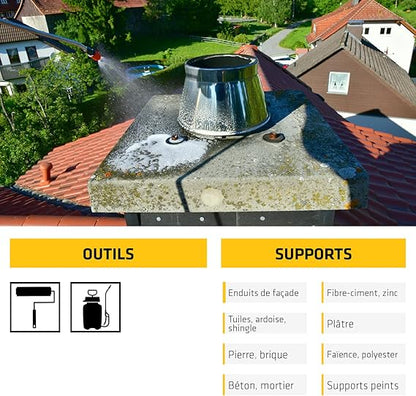 Sikagard 127 Stop Tout en 1 – Traitement Algicide & Fongicide