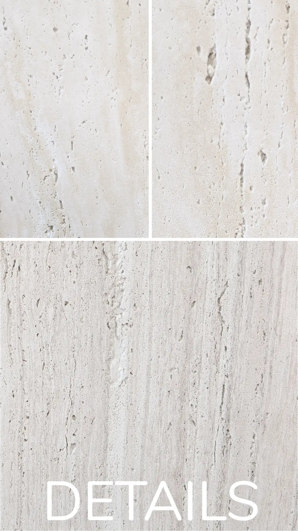 Feuille de pierre SC-21 Travertine Milan – Revêtement Mural Effet Travertin Beige - Shop Stone Creation