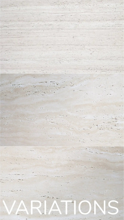 Feuille de pierre SC-21 Travertine Milan – Revêtement Mural Effet Travertin Beige - Shop Stone Creation