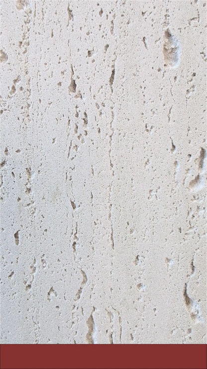 Feuille de pierre SC-22 Travertine Ravana – Revêtement Mural Effet Travertin Clair