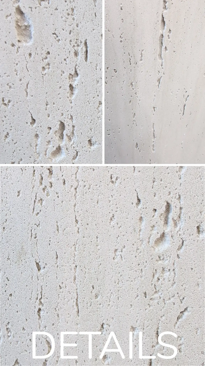 Feuille de pierre SC-22 Travertine Ravana – Revêtement Mural Effet Travertin Clair