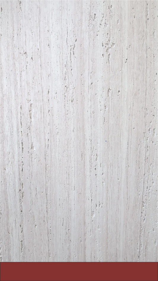 Feuille de pierre SC-23 Travertine Italian Grain – Revêtement Mural Effet Travertin Brun-Gris - Shop Stone Creation