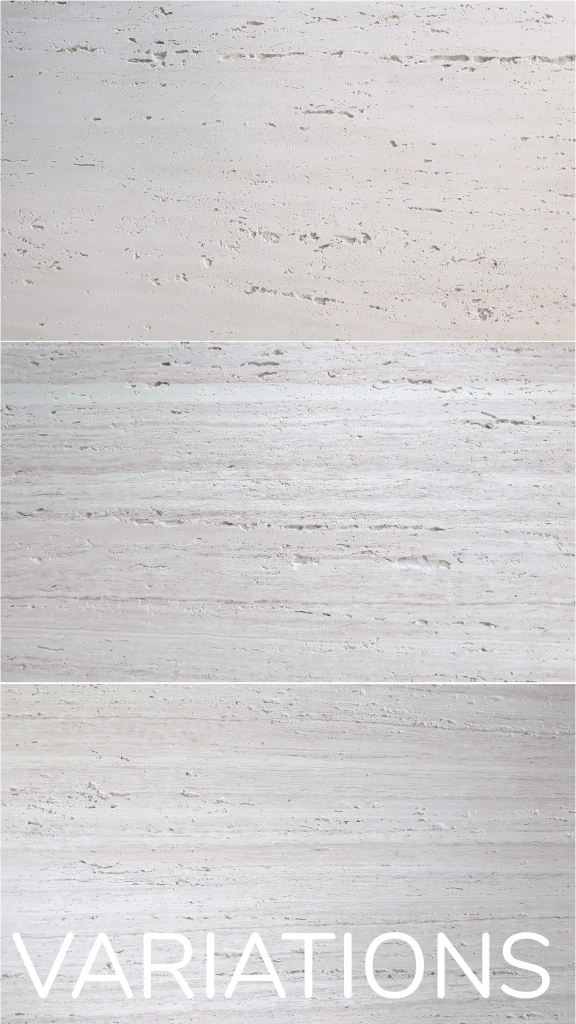 Feuille de pierre SC-23 Travertine Italian Grain – Revêtement Mural Effet Travertin Brun-Gris