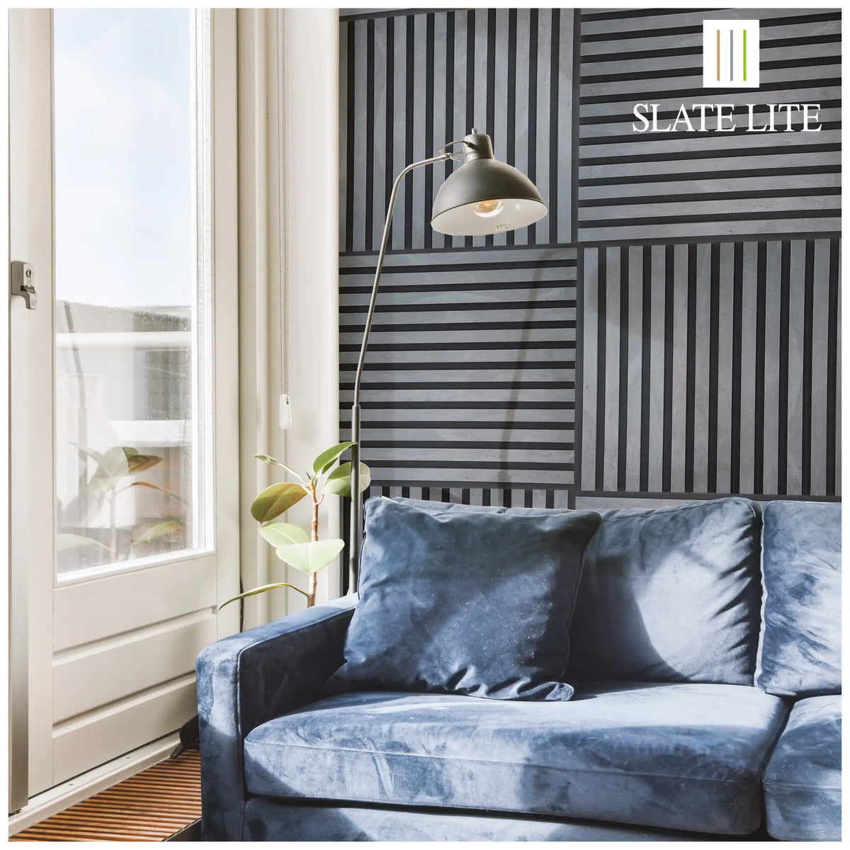 Panneau Acoustique en Feuille de Pierre Naturelle Nero – Design Premium & Haute Absorption Acoustique - Shop Stone Creation