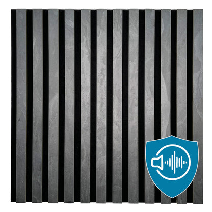 Panneau Acoustique en Feuille de Pierre Naturelle Nero – Design Premium & Haute Absorption Acoustique - Shop Stone Creation