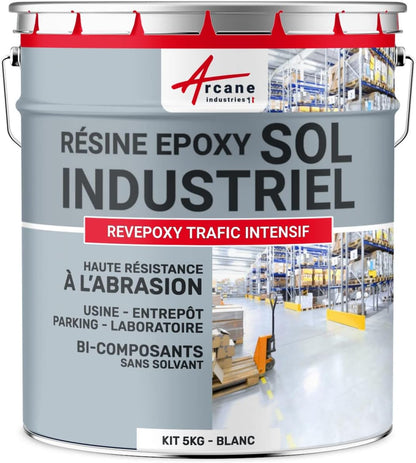 Résine Époxy Professionnelle Sol Industriel & Parking – Trafic Intensif - Shop Stone Creation