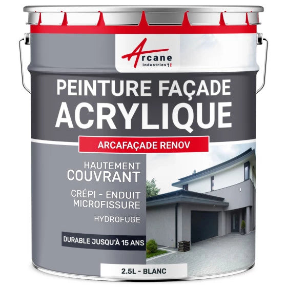 Peinture Professionnelle Façade Acrylique Haute Résistance – Imperméabilisante & Anti-Microfissures (Copie) - Shop Stone Creation