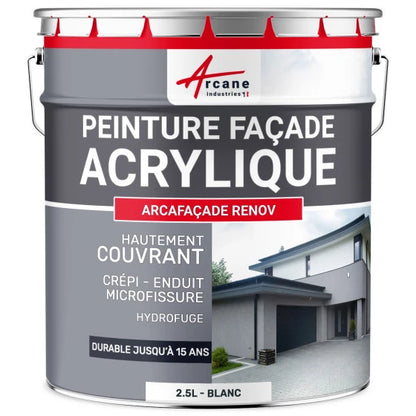 Peinture Professionnelle Façade Acrylique Haute Résistance – Imperméabilisante & Anti-Microfissures (Copie) - Shop Stone Creation