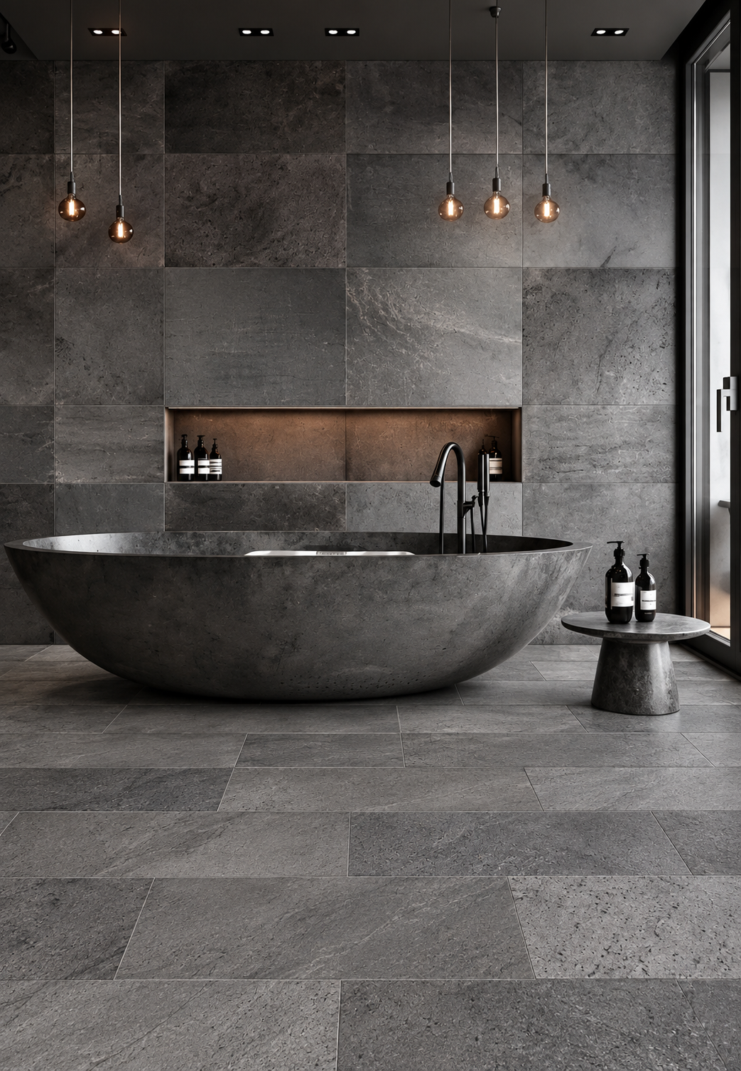 Feuille de Pierre Naturelle Autocollante Silver Grey – Mur, Sol & Meuble – 30 × 60 cm – Pack 1,08 m² - Shop Stone Creation