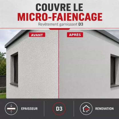 Peinture Professionnelle Façade Acrylique Haute Résistance – Imperméabilisante & Anti-Microfissures (Copie) - Shop Stone Creation